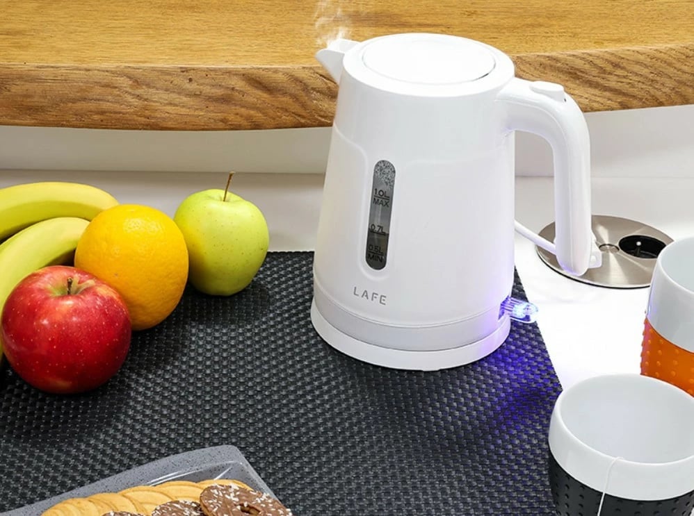 Zjerrës uji elektrik, Lafe, Essential S LAFCZA47544, 1 L, 1500 W, plastikë, i bardhë