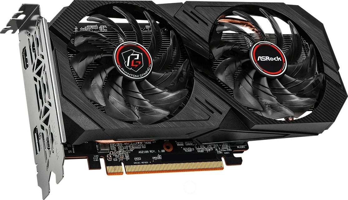 Kartelë grafike ASRock Phantom Gaming RX 6500 XT 4GB OC, PCI Express 4.0, ngjyrë e zezë