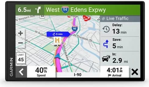 Navigator GPS Garmin DriveSmart 76, 7 inç, 32 GB, i zi