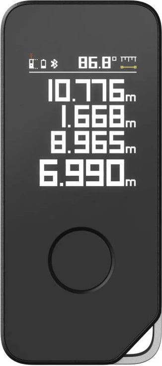 Matës lazer HOTO H-D50, bluetooth, 50m, i zi