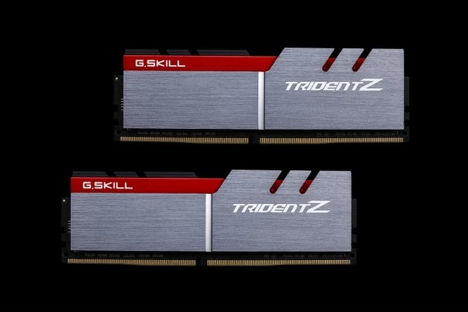 RAM Memorje G.Skill Trident Z 16GB (2x8GB) DDR4 3200MHz gri/kuqe