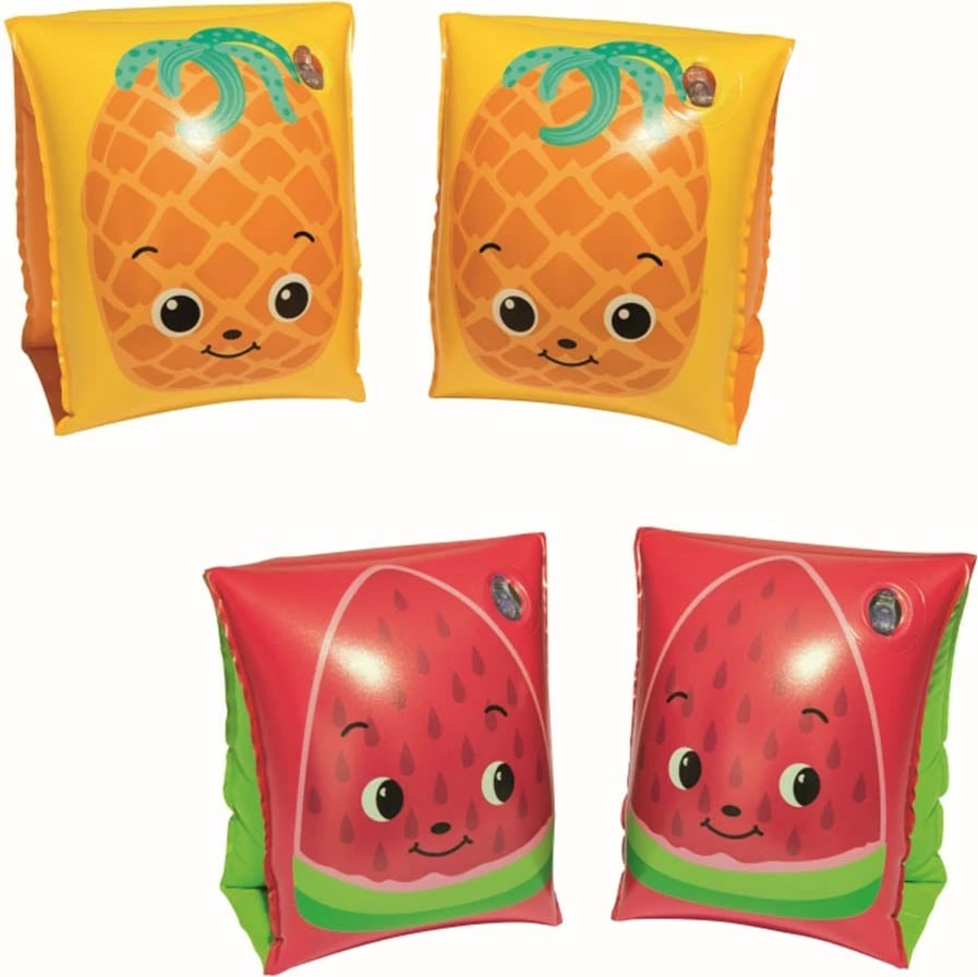 krahëza noti, Bestway, Ovoce, 23x15 cm, PVC, mosha 3-6 vjeç, të kuqe