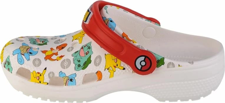 Papuqe për fëmijë Crocs, të bardha