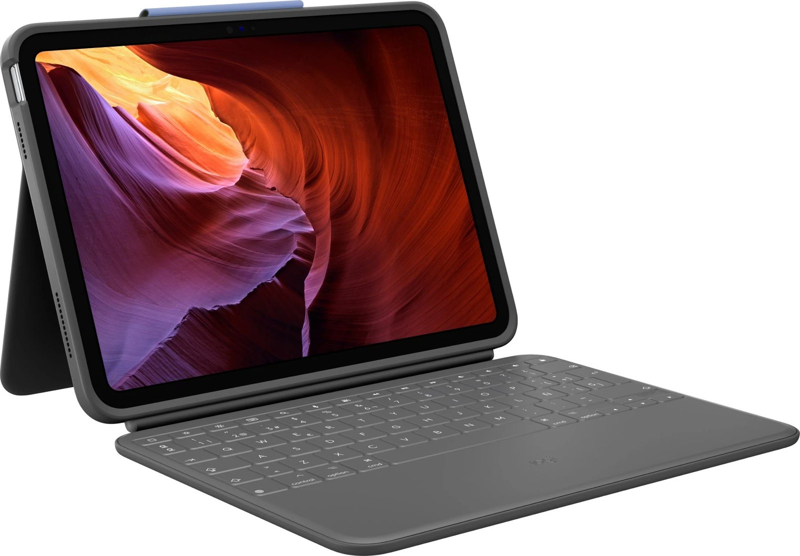 Tastierë Logitech 920-011203, QWERTY, Spanjisht, iPad (10th gen), Grafit