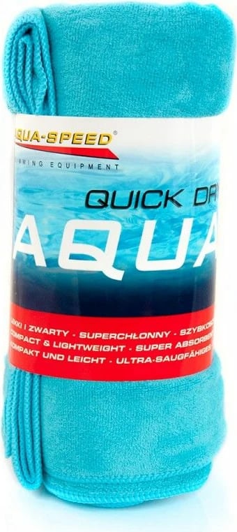 Peshqir Aqua-Speed për femra dhe meshkuj, i kaltër