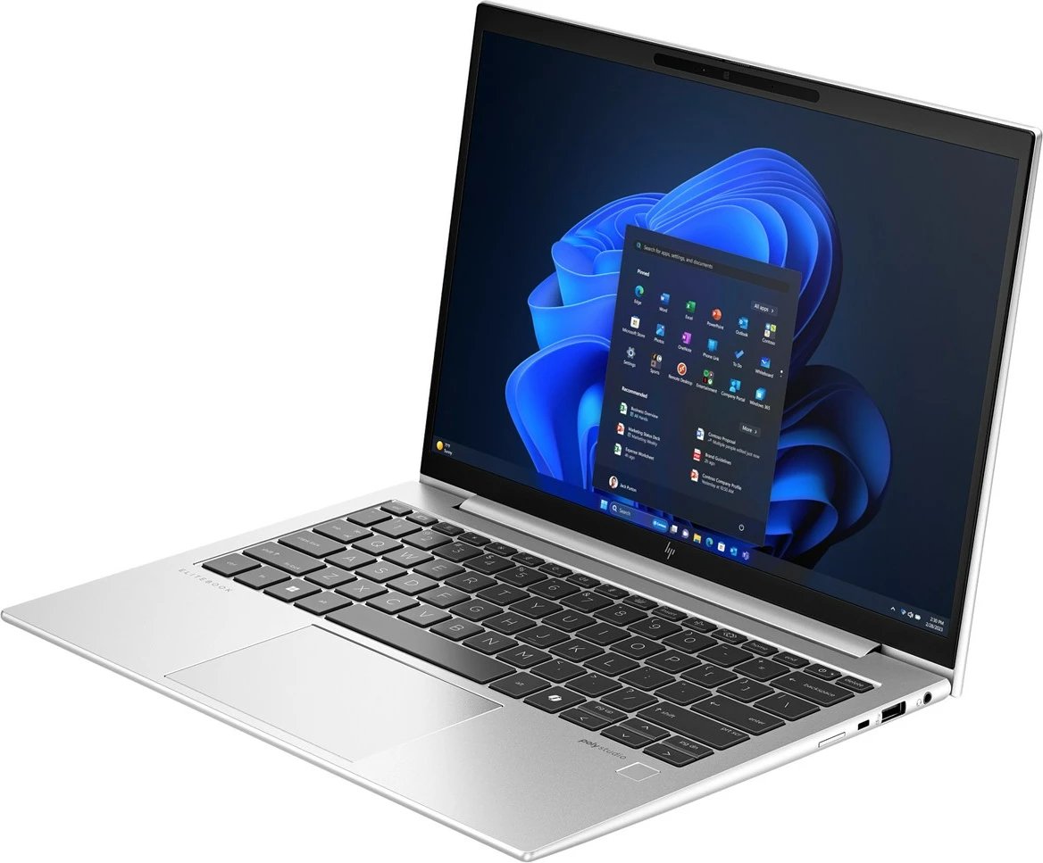 Laptop HP EliteBook 830 G11, 13.3", Intel Core Ultra 7 155U, 16 GB RAM, 512 GB SSD, Silver