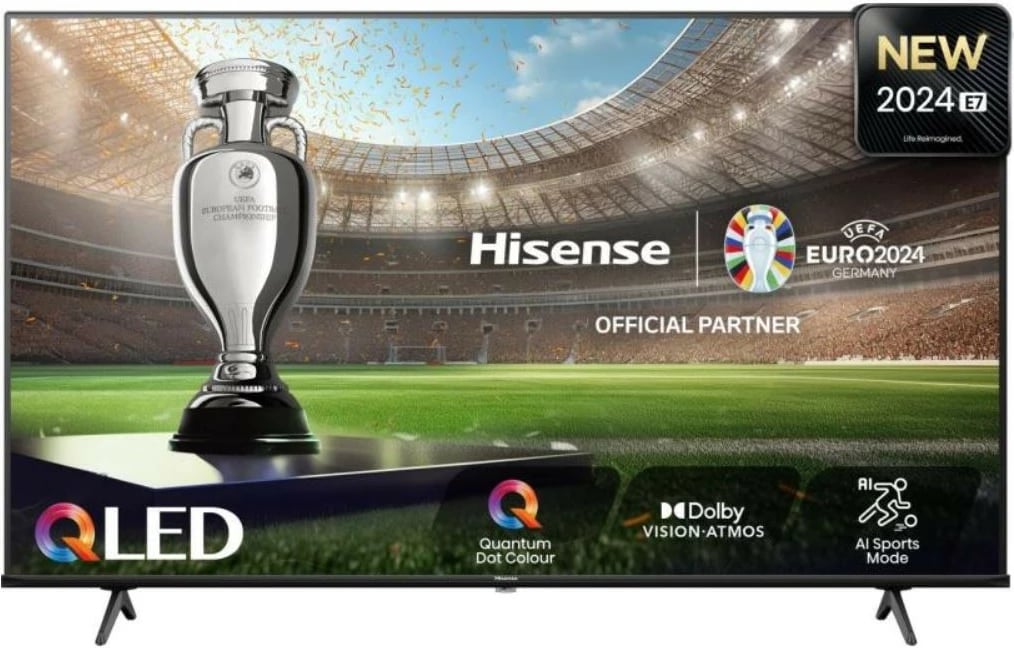 Televizor QLED Hisense 50E7NQ, 50", Ultra HD/4K, Smart TV, i zi