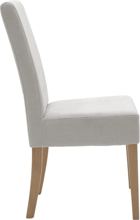 Karrige Ditta me pëlhurë gri - këmbë sonoma 44x56x96cm, set prej 2 copë