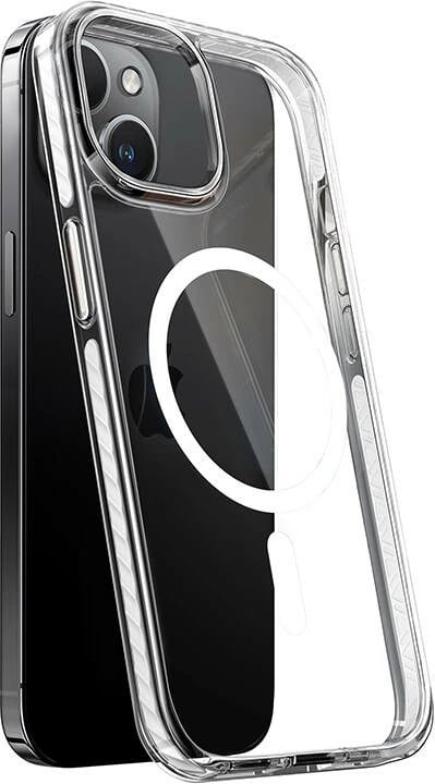 Mbështjellës Torras Sparka për iPhone 15, transparent