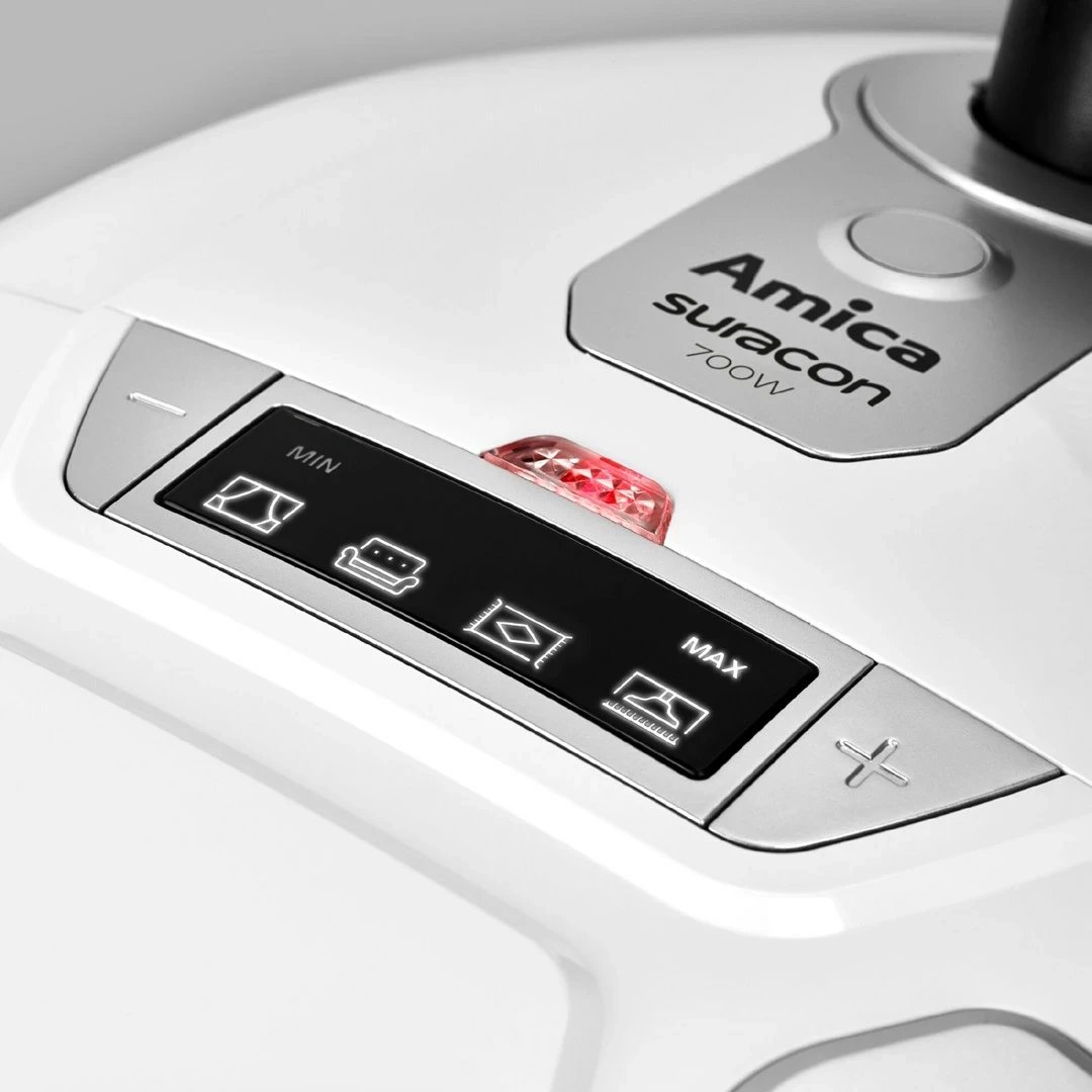 Fshesë me korrent Amica VM 7001, 3 L, 700 W, e bardhë Fshesë me korrent Amica VM 7001, 3 L, 700 W, e bardhë