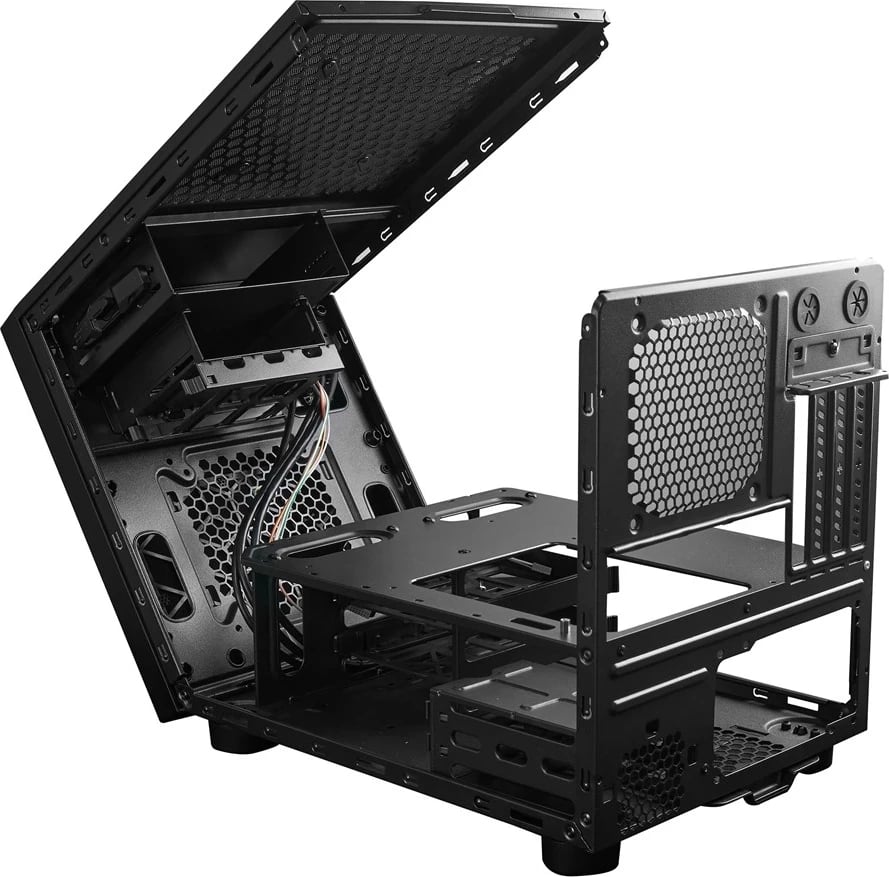 Kasë kompjuterike Chieftec CI-02B-OP, Kub, e Zezë