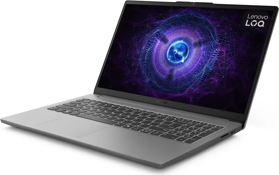 Laptop Lenovo LOQ 15IAX9E, 15.6", Intel Core i5 i5-12450HX, 16 GB RAM, 512 GB SSD, NVIDIA RTX 2050, Gri