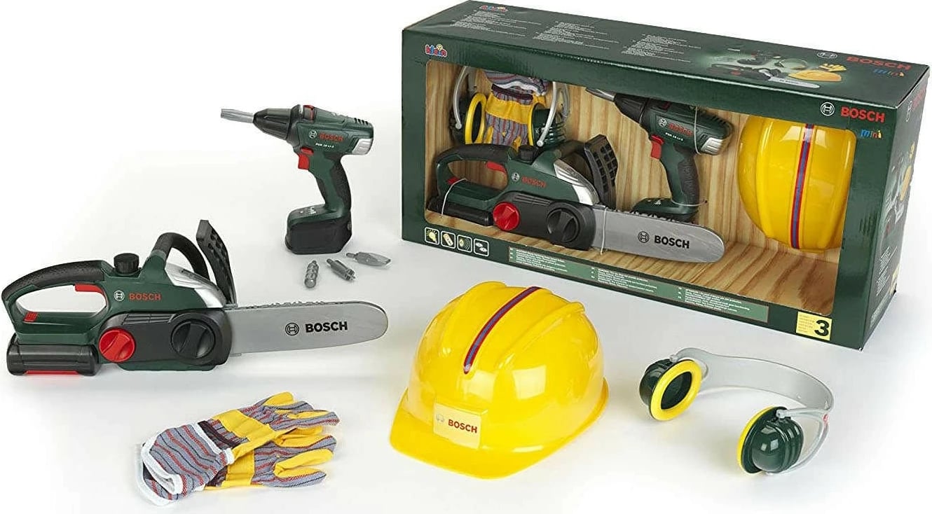 Set lodrash Bosch për fëmijë, Klein 8577, pa bateri, shumëngjyrësh
