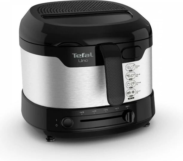 Friterë Tefal Uno M FF215D30, 1.8L, 1600W, inoks/zi