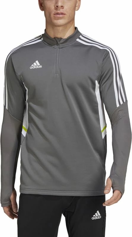 Duks për meshkuj adidas Condivo 22, me gjysmë zinxhir, gri