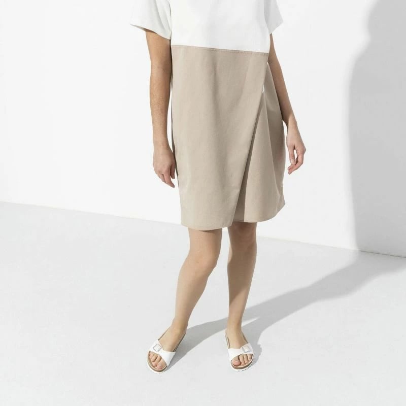 Papuqe femra Birkenstock, të bardha