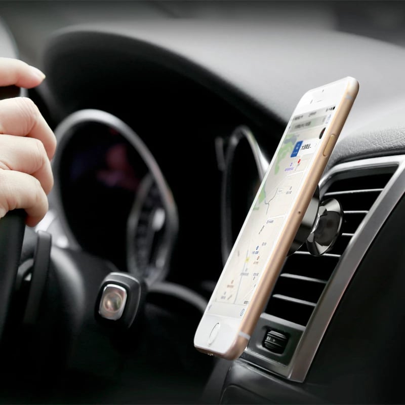 Pllaka magnetike Baseus Magnet Iron Suit ACDR-A0S për mbajtëse magnetike, 2 copë, e zezë dhe argjendtë