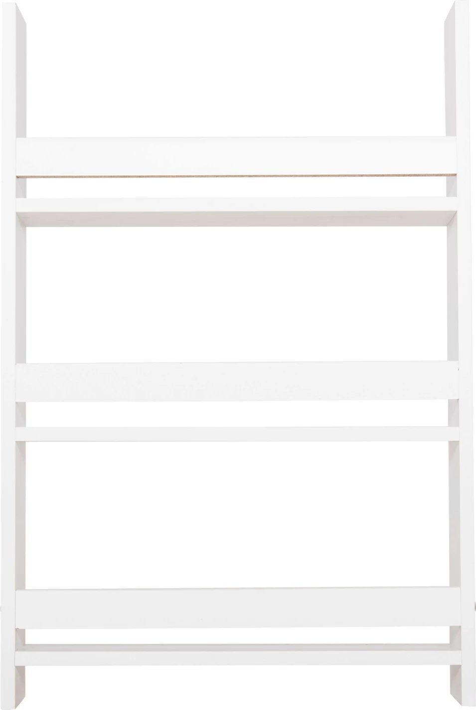 Raft muri SANI FH18223.01 melaminë, ngjyrë bardhë, 60x10x90H cm (3 rafte)