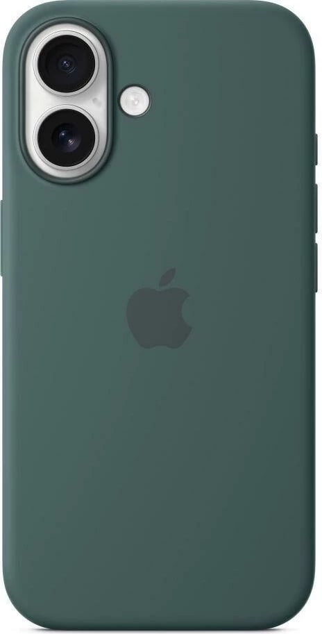 Mbështjellës Apple iPhone 16 Silicone MagSafe Lake Green