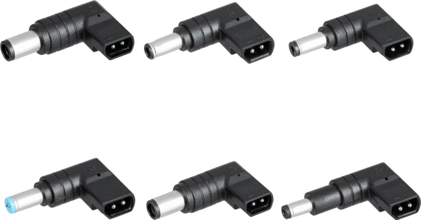 Karikues universal për laptop Akyga AK-NU-12, 65W, 6 adaptera, 1.2m