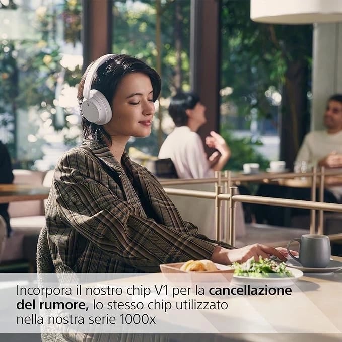 Kufje Sony WH-CH720N, Wireless, Noise Cancelling, të bardha