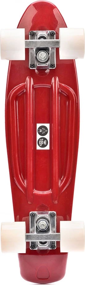 Skejtbord Meteor, kuq-bardhë Skejtbord Meteor, kuq-bardhë