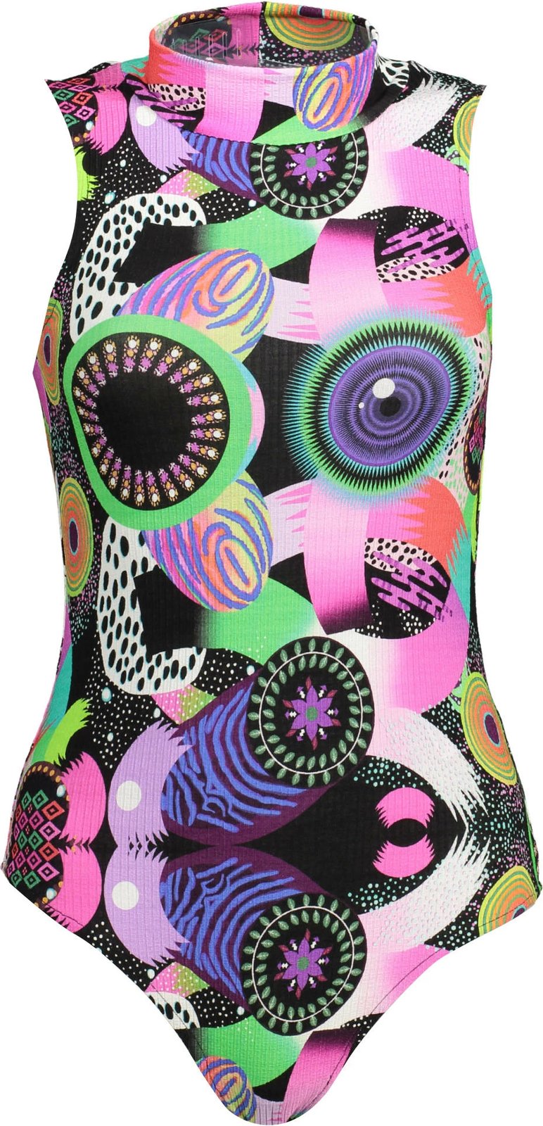 Body tank top DESIGUAL për femra, e zezë