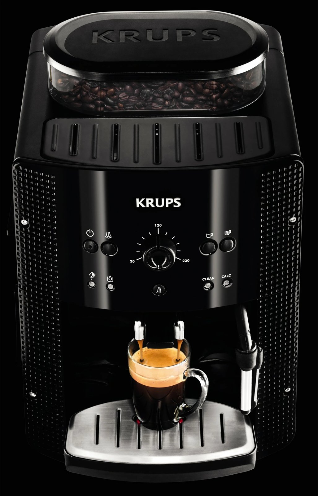 Ekspres kafeje Krups EA 8108, automatik, 1.8L, 275g, i zi