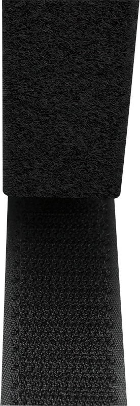 Set shirita vetëngjitës me grep-dhe-lupë për kabllo, LogiLink KAB0080, 5 m x 25 mm, çift shiritash, i zi