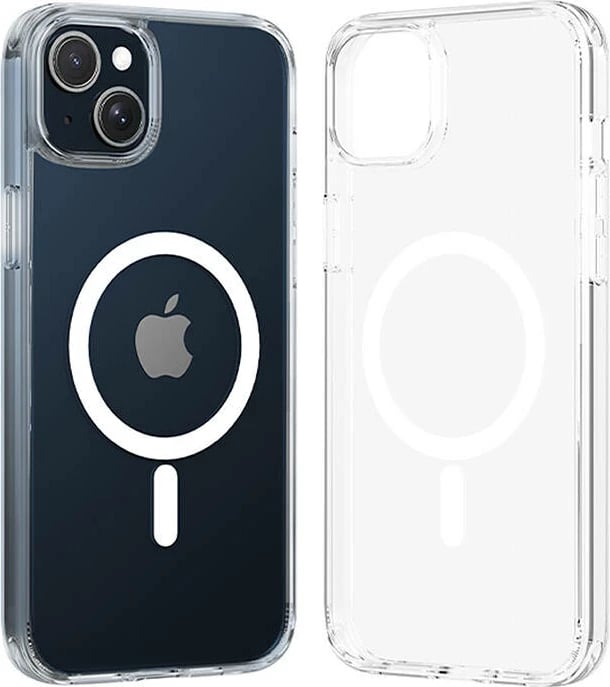 Mbështjellës Vention KUBT0-10 për iPhone 14, transparent, me MagSafe