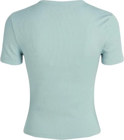 Maicë Calvin Klein Jeans për femra, e kaltër e çelët