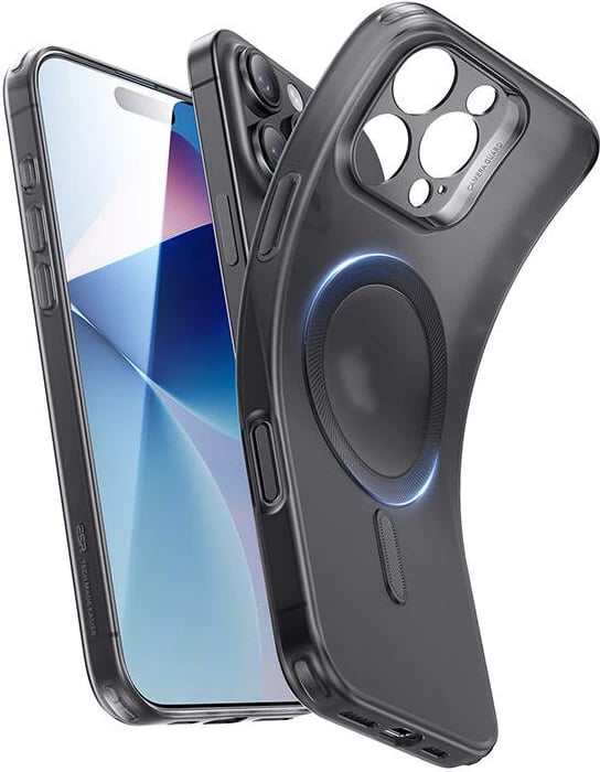 Mbështjellës ESR Zero Clear Case (HaloLock) për iPhone 16 Pro Max, i zi