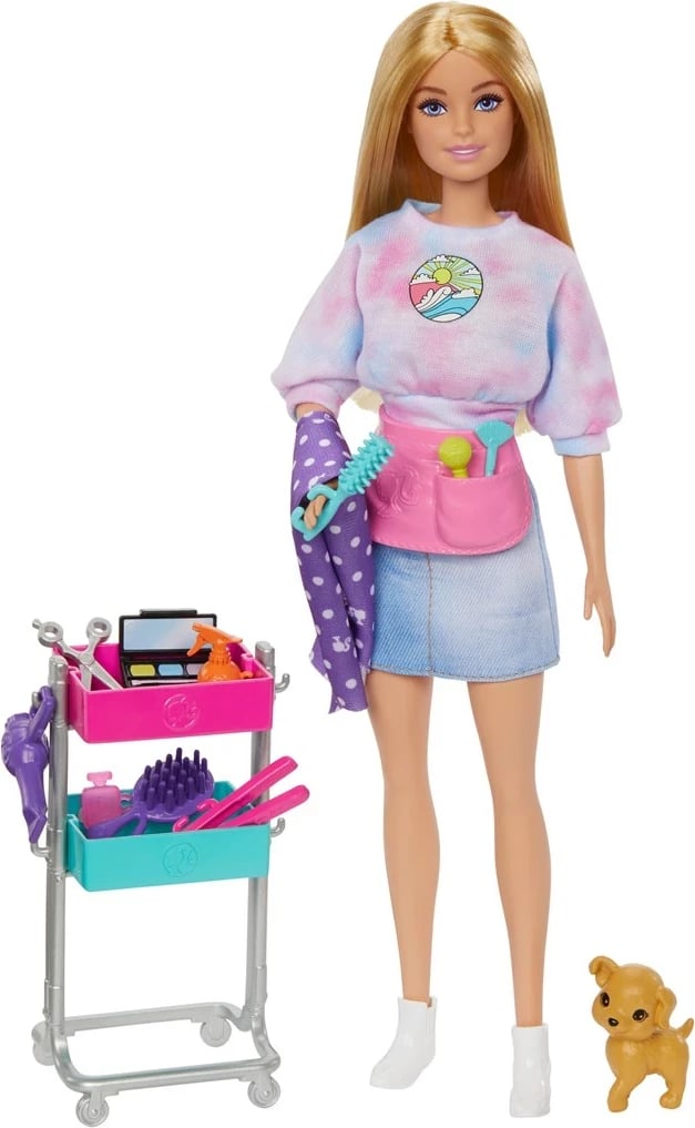 Lodër BRB Stylist Malibu HNK95, Mattel, për fëmijë