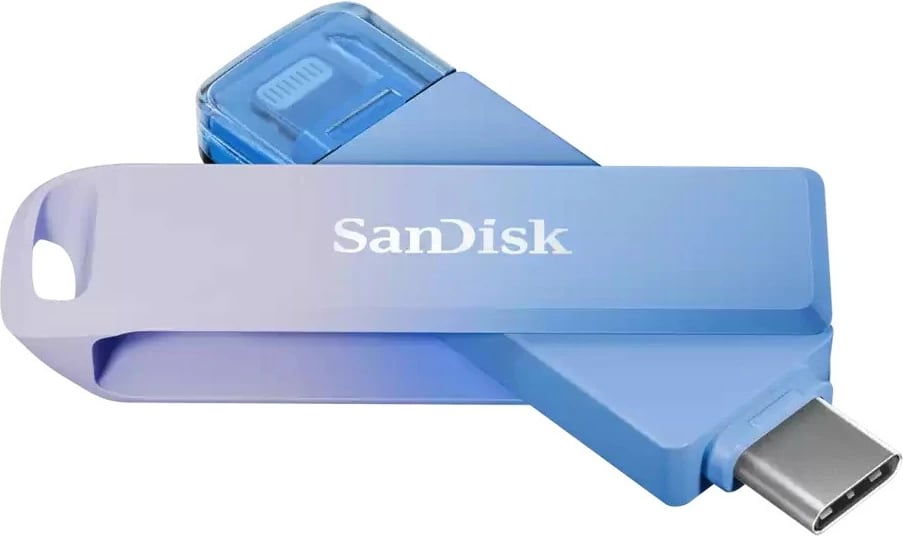 USB stick SanDisk Creator 128GB, Lightning/USB-C, kaltër
