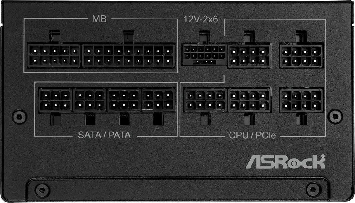 Kasë furnizim ASRock STEEL LEGEND 1000W, 80 PLUS Gold, e zezë