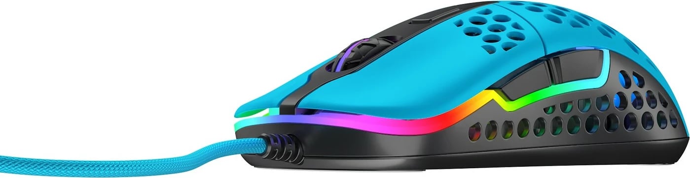 Maus Cherry XTRFY M42, Optik, USB Type-A, 16000 DPI, Blu