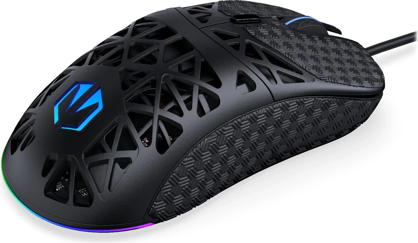 Maus gaming ENDORFY LIV EY6A020, me kabllo, 12000 DPI, i zi