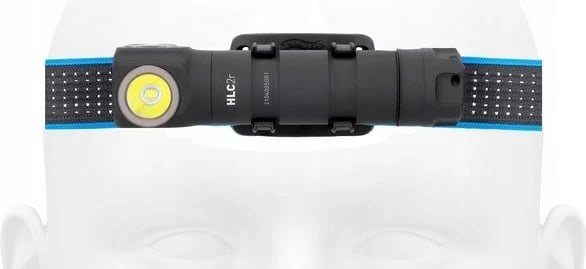 Dritë dore Walther HLC2r, LED, 3500 mAh, E zezë