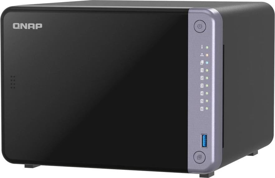 NAS QNAP TS-632X-4G, Alpine AL-524, 4 GB, Kullë