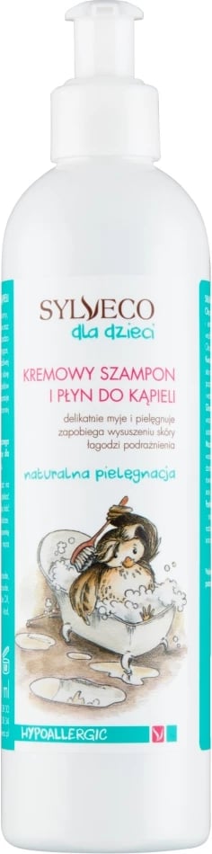Shampon dhe larës trupi për fëmijë SYLVECO 300ml