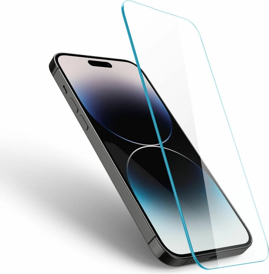 Xham mbrojtës Spigen Glas.tR Slim për iPhone 14 Pro, i tejdukshëm