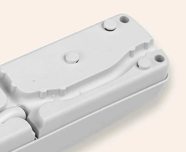 Prizë elektrike Acar F5, 5 dalje, 5m, Gri