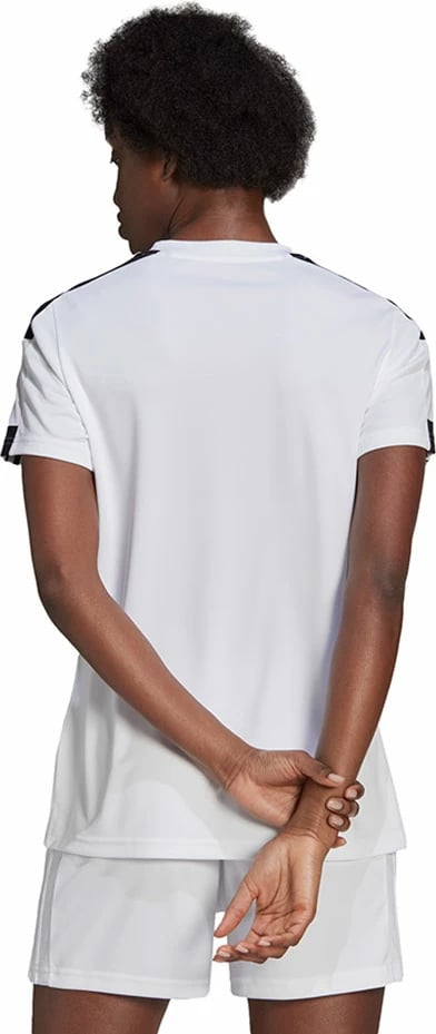 Maicë adidas për femra, e bardhë