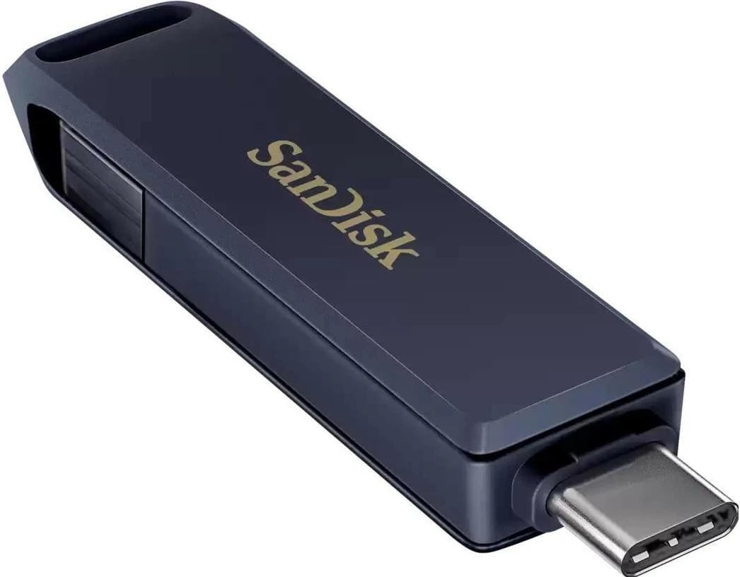 USB SanDisk Phone Drive iPhone 128GB, navy blue