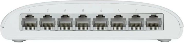 Switch, D-Link, DGS-1008D, 8 porta Gigabit 10/100/1000, desktop, fanless