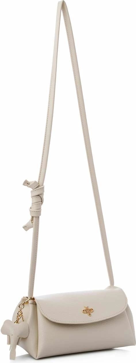 Çantë krahu Lucky Bees Ava, ngjyrë krem