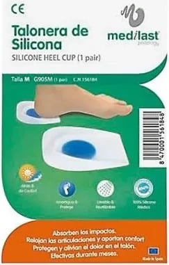 Talonera silikoni Medilast mesatare uniseks 2 copë