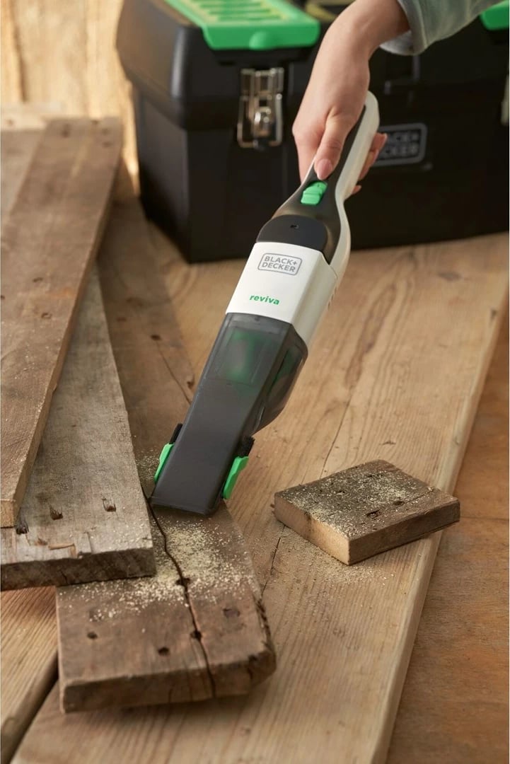 Fshesë dore BLACK+DECKER REVHV8C-QW, pa qese, e bardhë Fshesë dore BLACK+DECKER REVHV8C-QW, pa qese, e bardhë