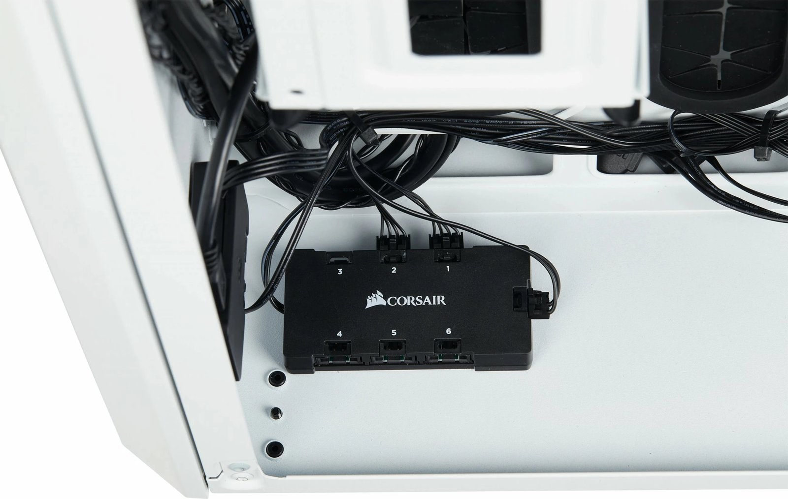 Kasë Corsair Crystal 280X, micro ATX, xham i temperuar, e bardhë