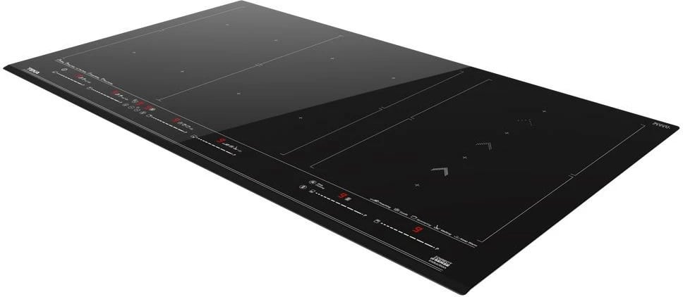 Pllakë induksioni TEKA IZF 99700 MST, 90 cm, 10 zona, Touch Control, E zezë